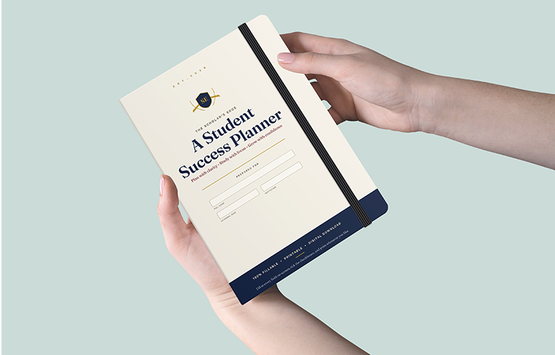 Student Planner printable PDF layout preview