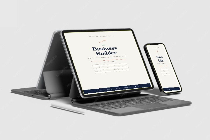 Small Business Planner printable PDF layout preview